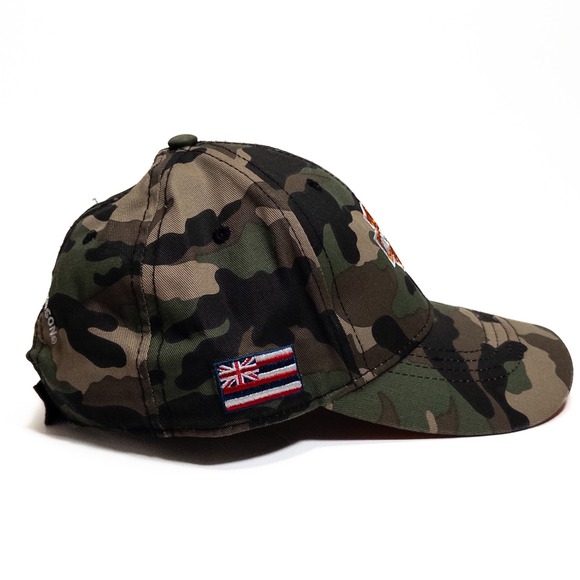 Harley Davidson Honolulu Camo Cap Adjustable Strap Aloha Hawaii Men - Picture 8 of 13